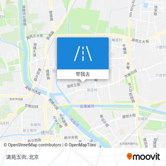 潞苑五街地图