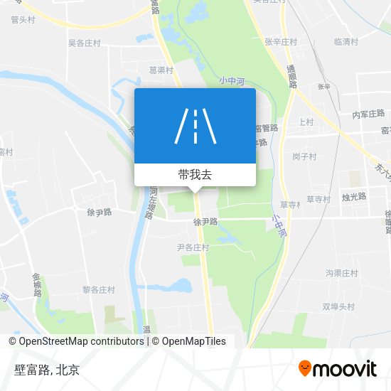 壁富路地图