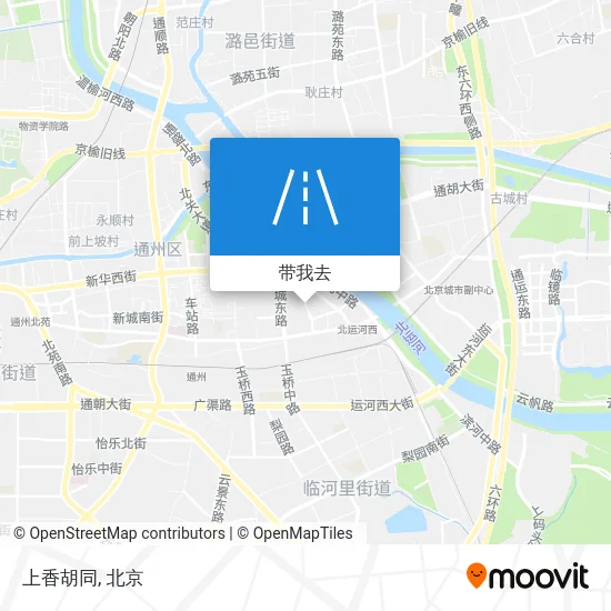 上香胡同地图
