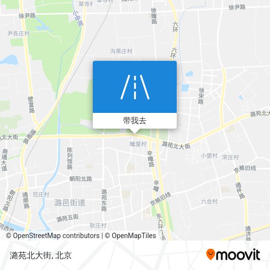 潞苑北大街地图