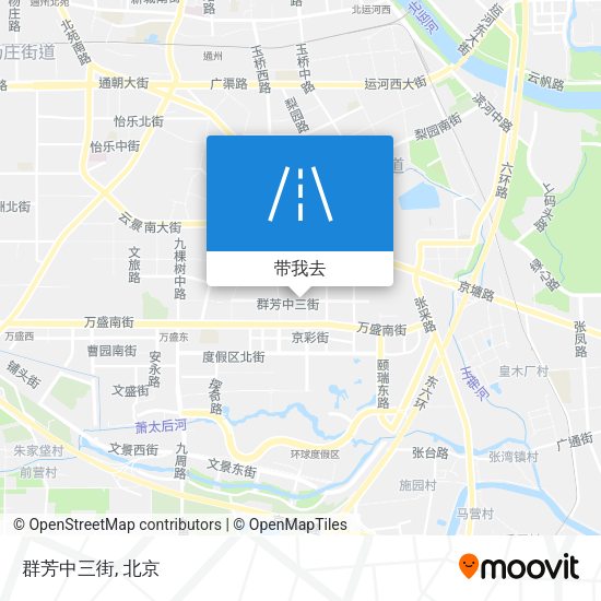 群芳中三街地图