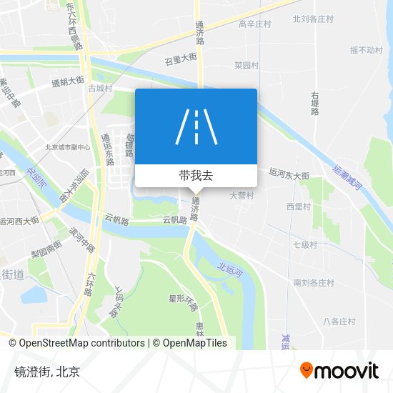 镜澄街地图