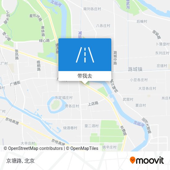 京塘路地图