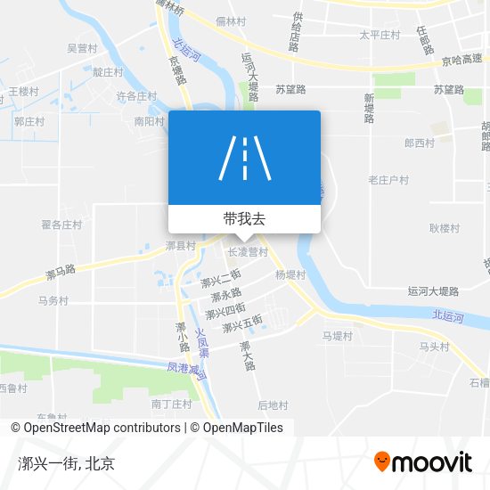 漷兴一街地图