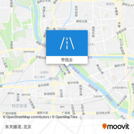 东关隧道地图