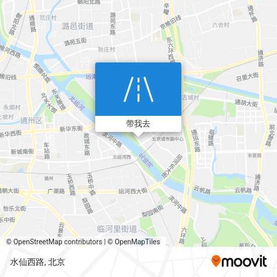 水仙西路地图