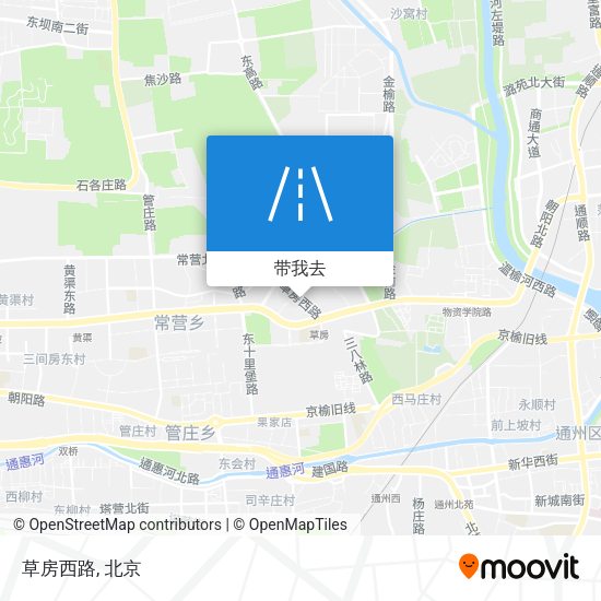 草房西路地图