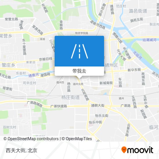 西关大街地图