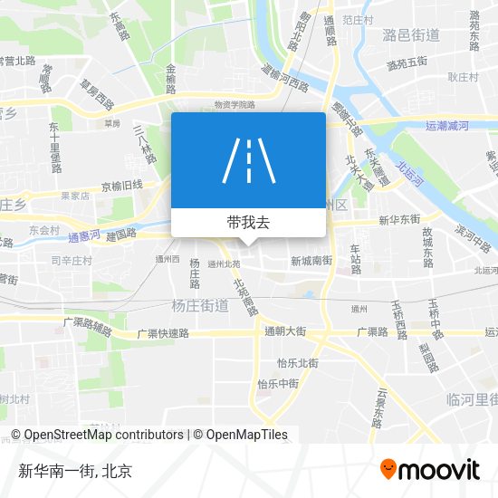 新华南一街地图
