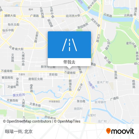 颐瑞一街地图