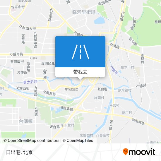 日出巷地图