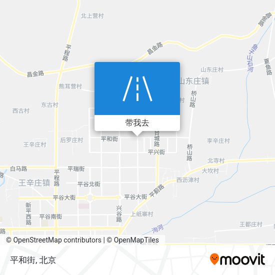 平和街地图