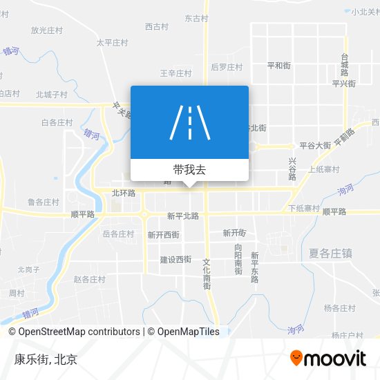 康乐街地图