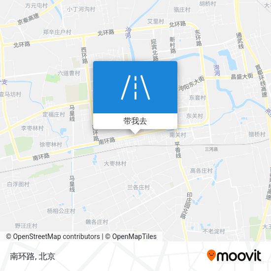 南环路地图