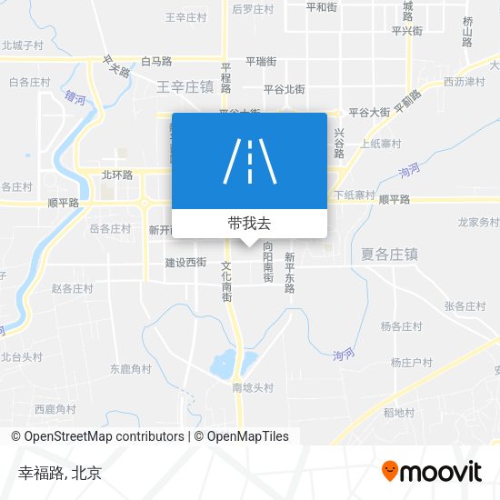 幸福路地图
