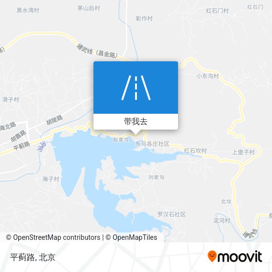 平蓟路地图