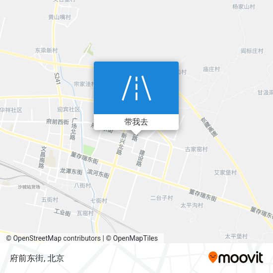 府前东街地图