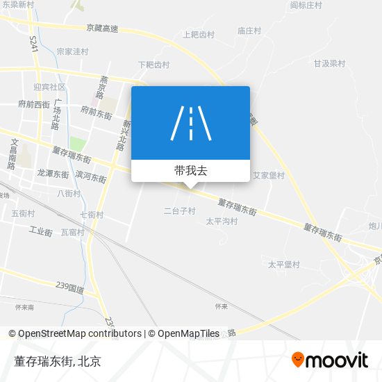 董存瑞东街地图