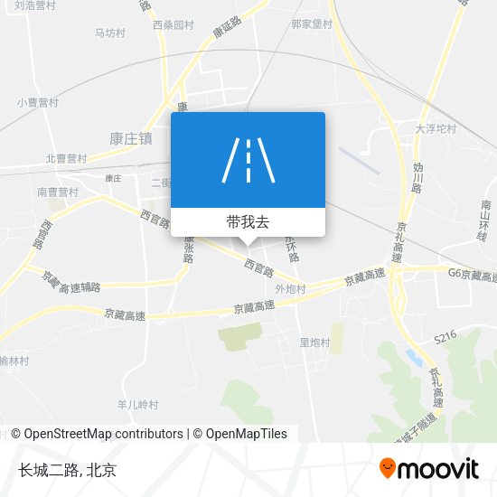 长城二路地图