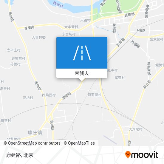 康延路地图