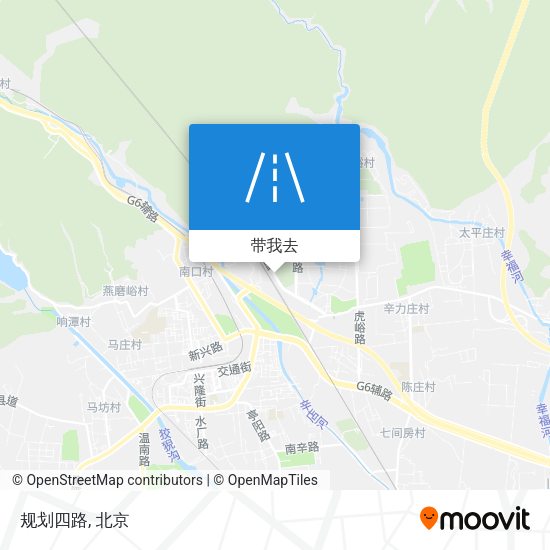 规划四路地图