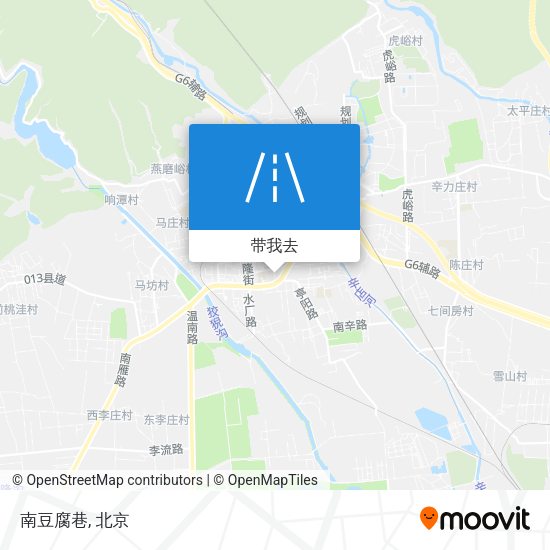 南豆腐巷地图
