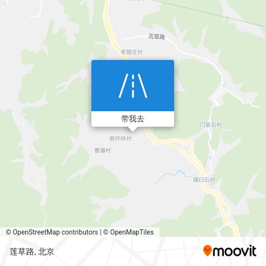莲草路地图
