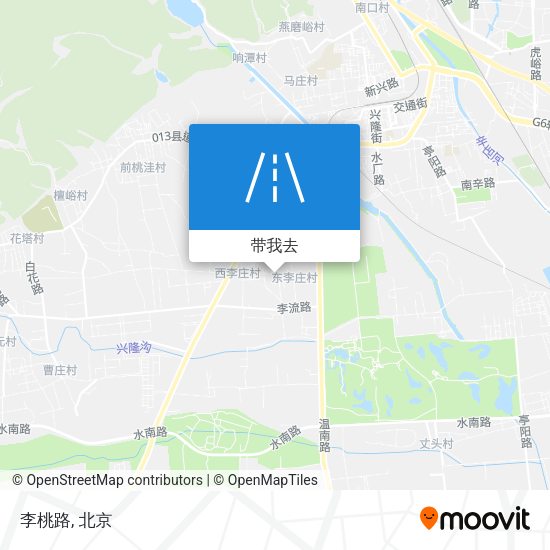 李桃路地图