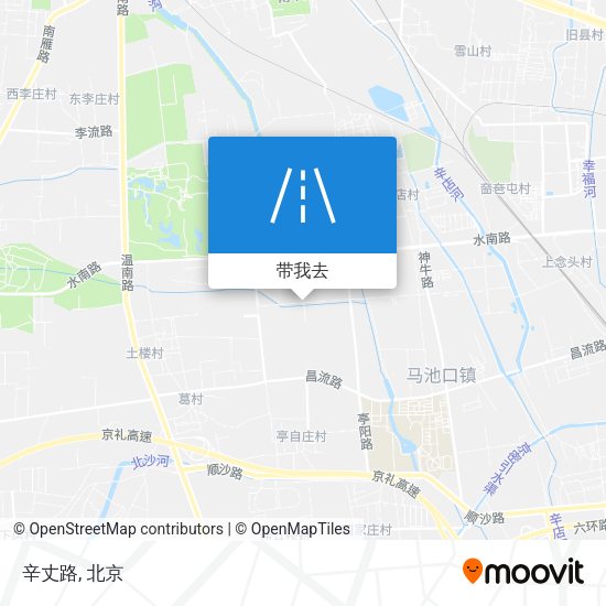 辛丈路地图
