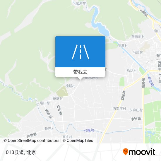 013县道地图