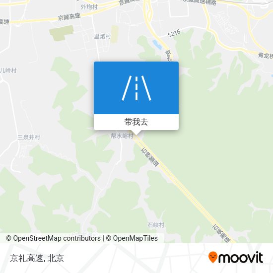 京礼高速地图