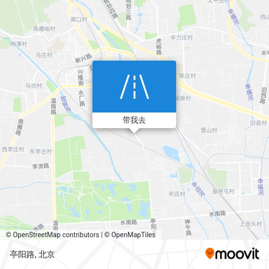 亭阳路地图