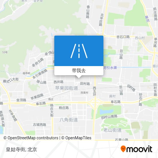 皇姑寺街地图