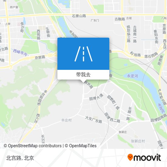 北宫路地图