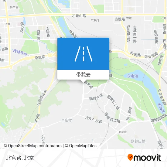 北宫路地图