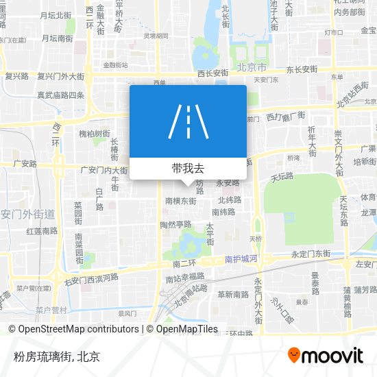 粉房琉璃街地图