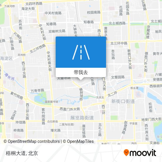 梧桐大道地图