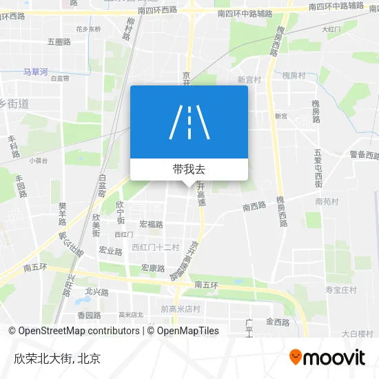 欣荣北大街地图
