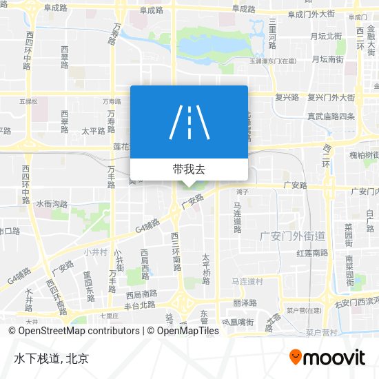 水下栈道地图