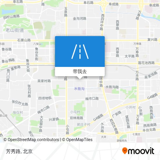 芳秀路地图