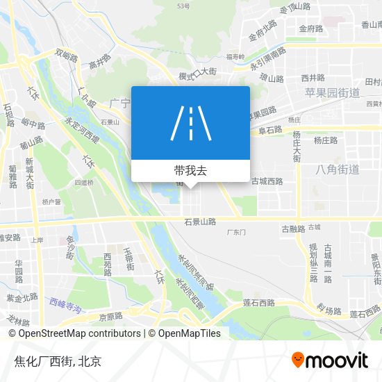 焦化厂西街地图