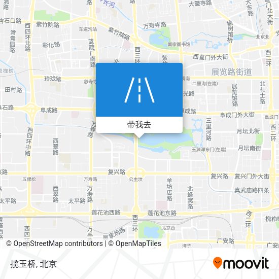 揽玉桥地图