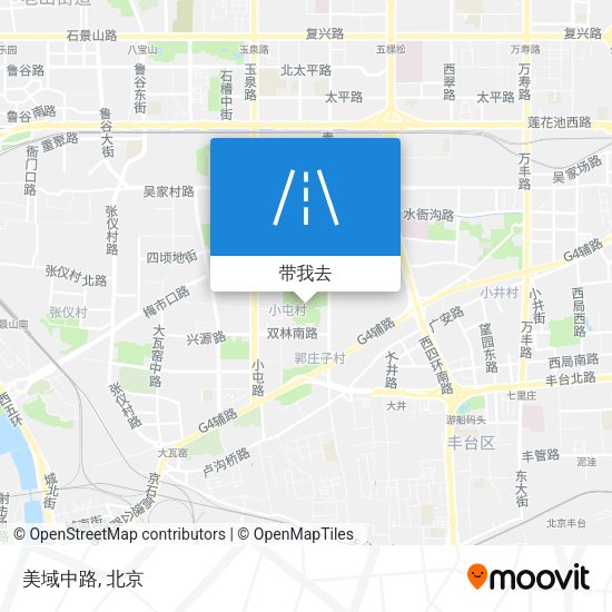 美域中路地图
