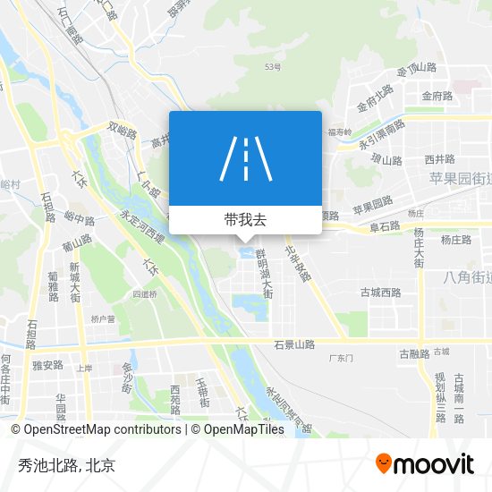 秀池北路地图