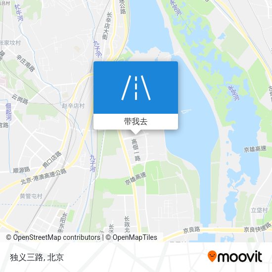 独义三路地图
