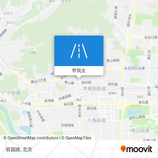 双园路地图