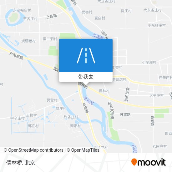 儒林桥地图