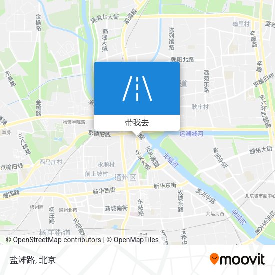盐滩路地图