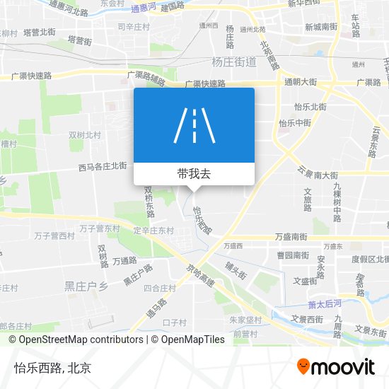 怡乐西路地图