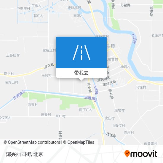 漷兴西四街地图